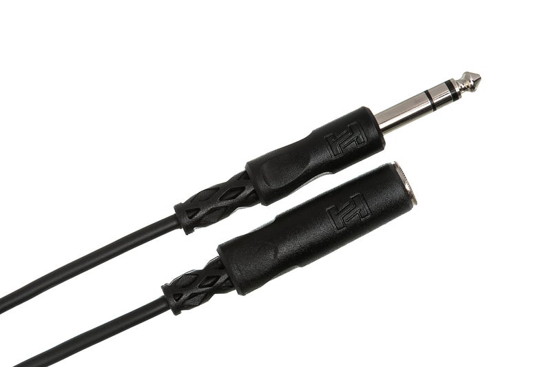Hosa كابل تمديد سماعات الرأس Hosa HPE-325 بطول 1/4 بوصة TRS إلى 1/4 بوصة TRS، 25 قدم - Image 3